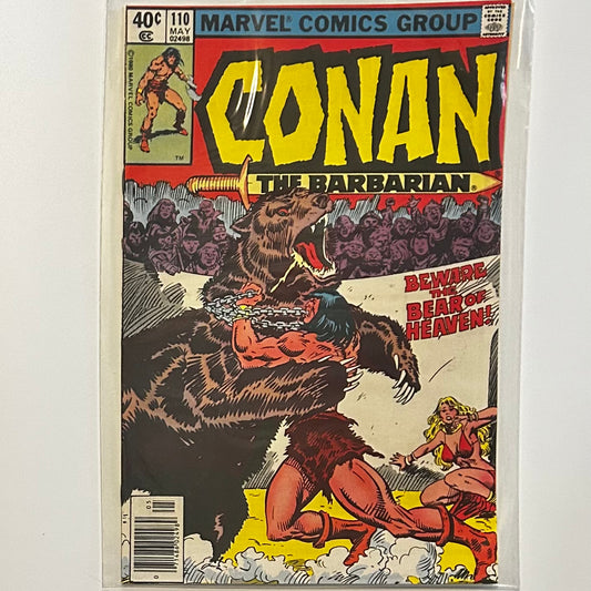 Conan the Barbarian #110 Newsstand