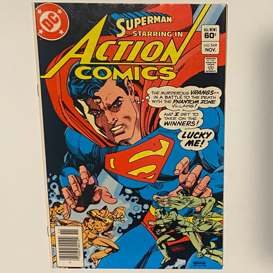 Action Comics #549 Newsstand