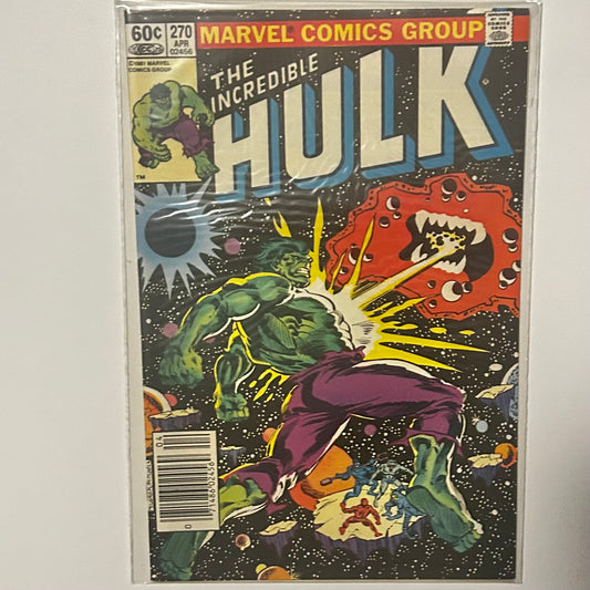 The Incredible Hulk #270 Newsstand