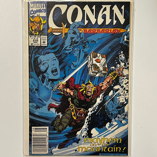 Conan the Barbarian #259 Newsstand