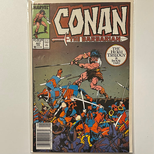 Conan the Barbarian #207 Newsstand