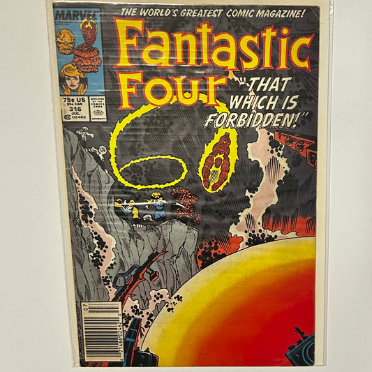 Fantastic Four #316 Newsstand