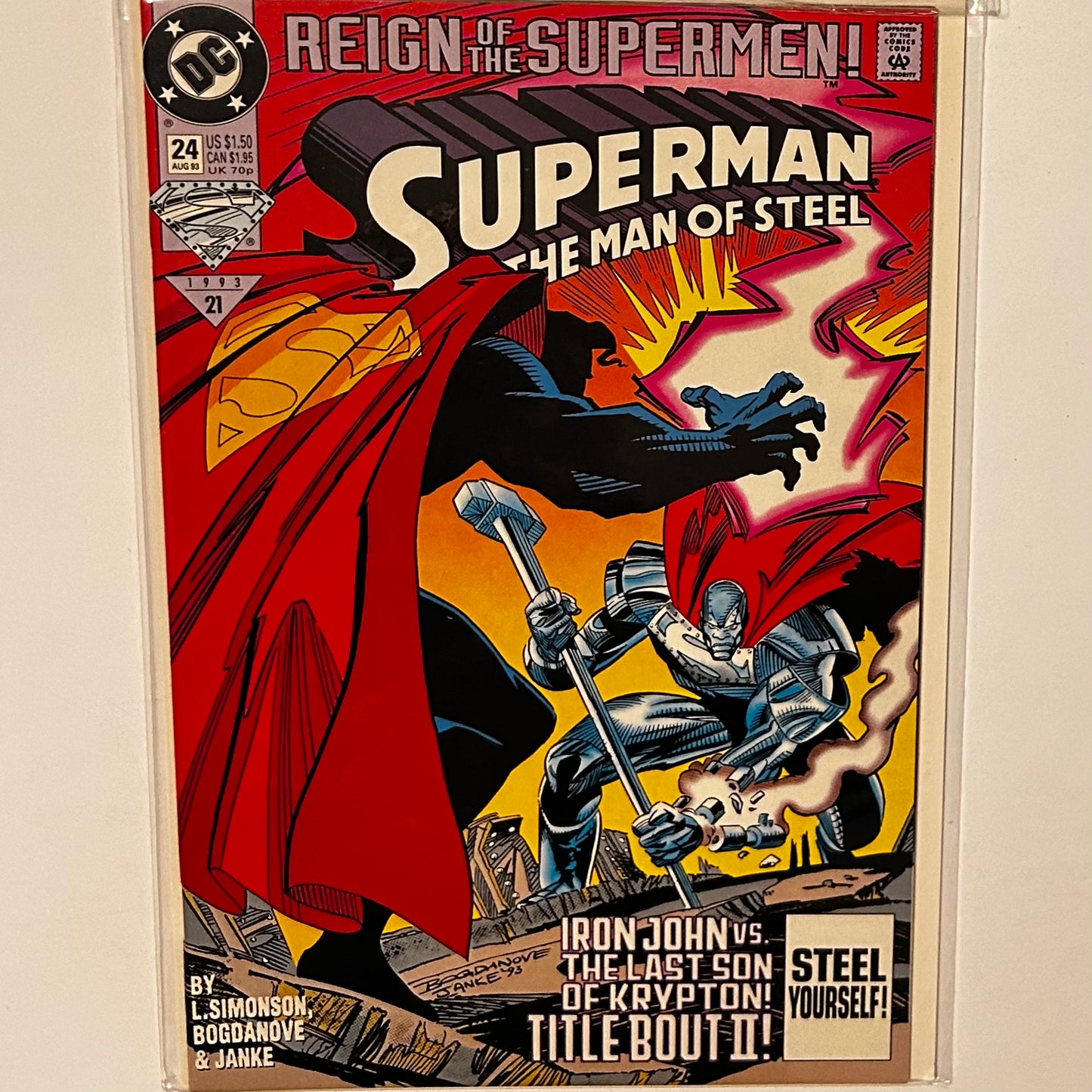 Superman Man of Steel #24