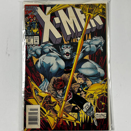 X-Men #34 Newsstand