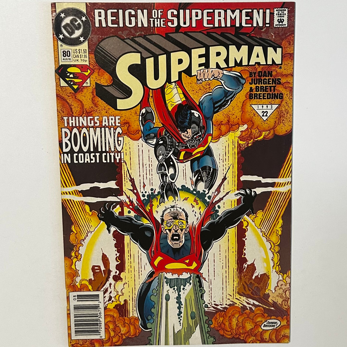 Superman #80 Newsstand