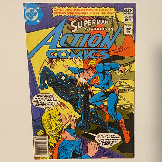 Action Comics #502 Newsstand