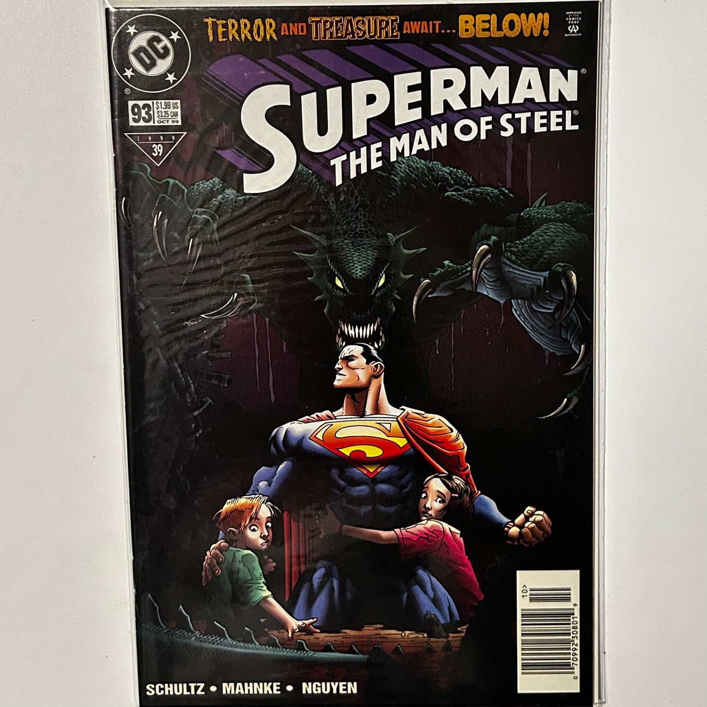 Superman Man of Steel #93 Newsstand