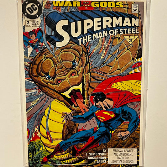 Superman Man of Steel #3