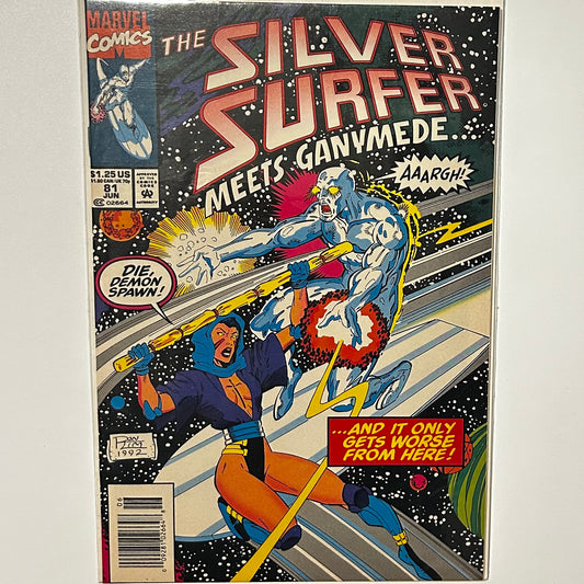 Silver Surfer #81 Newsstand