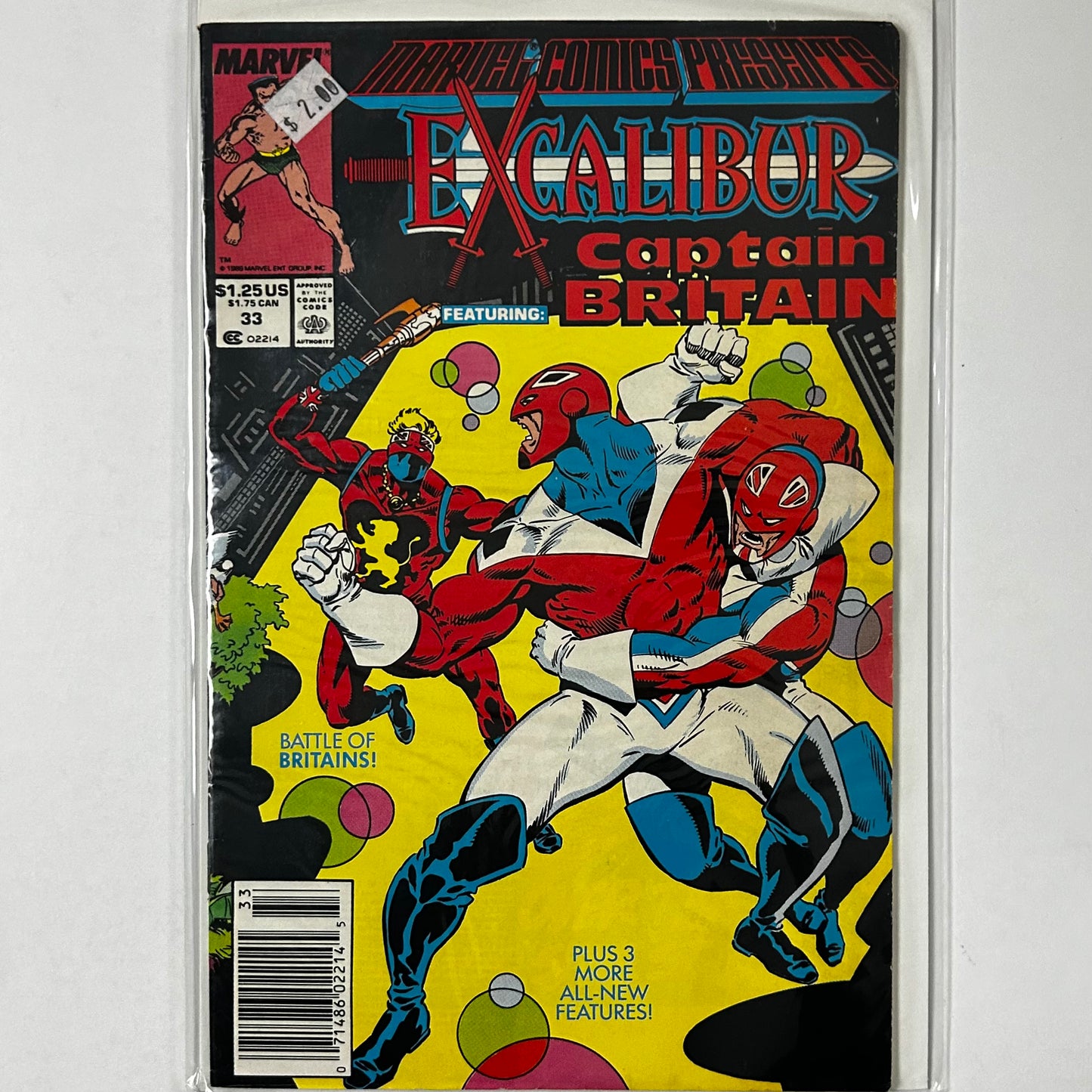 Marvel Comics Presents #33 Newsstand