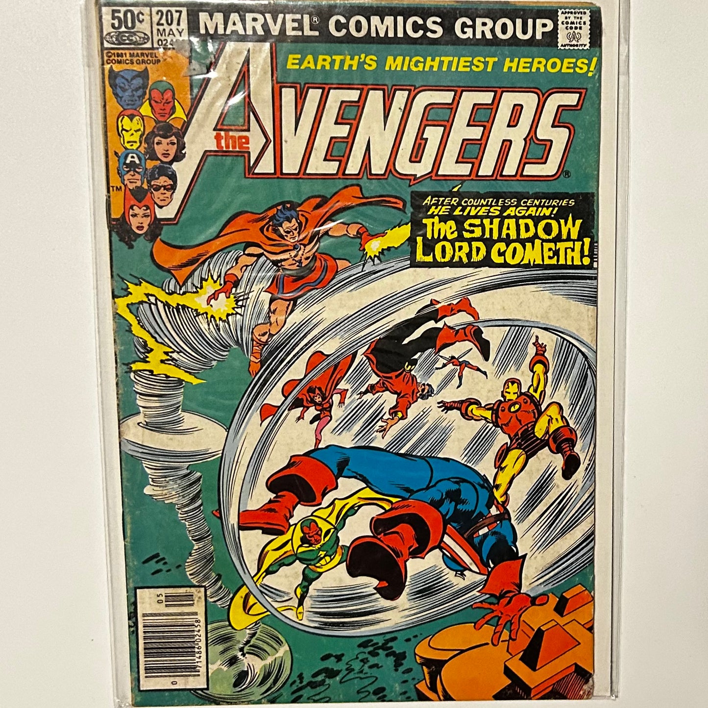 Avengers #207 Newsstand