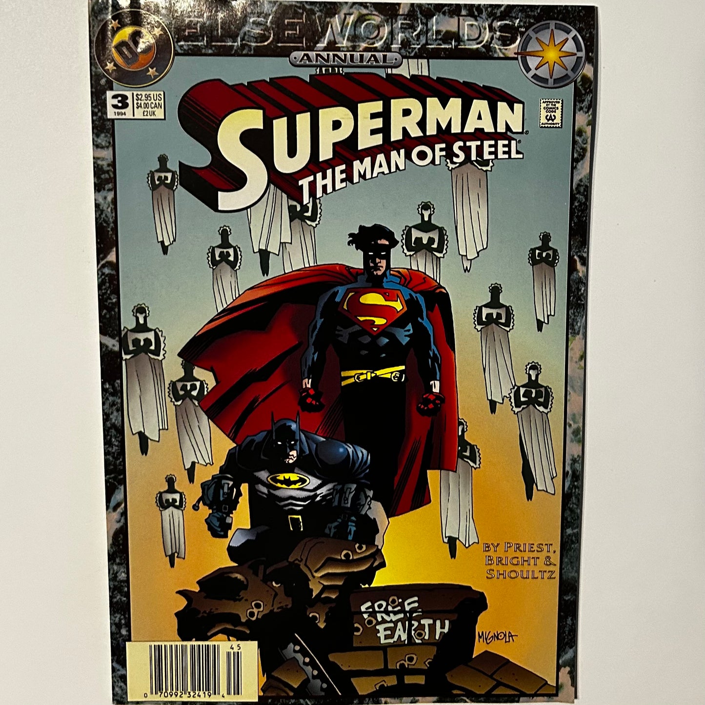 Superman Man of Steel Annual #3 Newsstand
