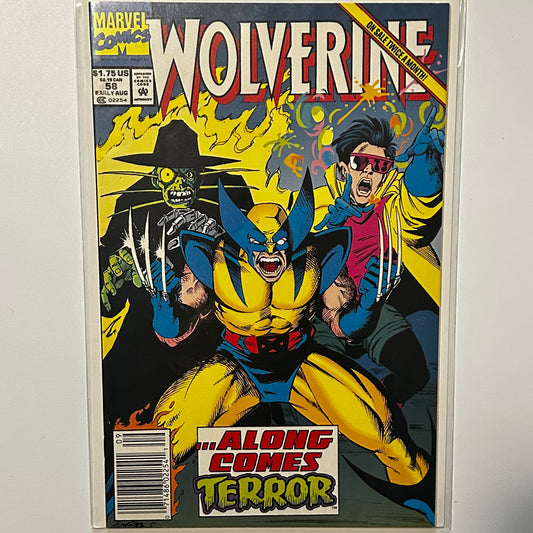 Wolverine #58 Newsstand