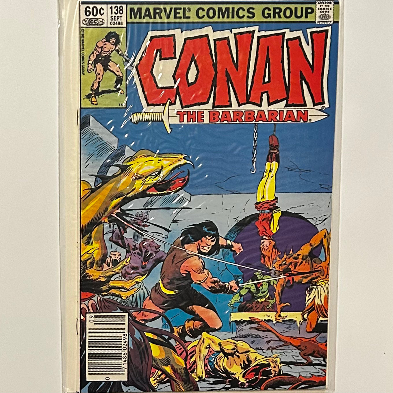 Conan the Barbarian #138 Newsstand