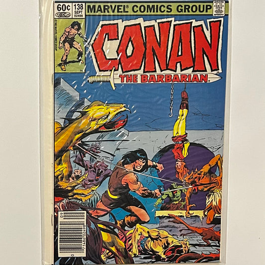 Conan the Barbarian #138 Newsstand