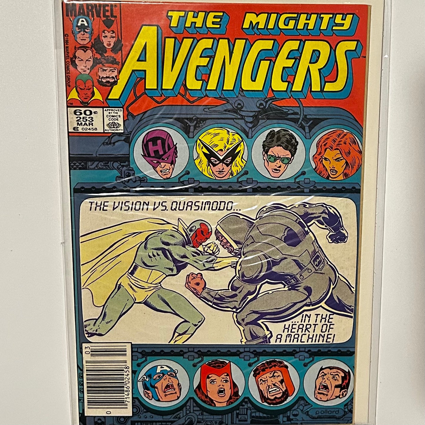 Avengers #253 Newsstand