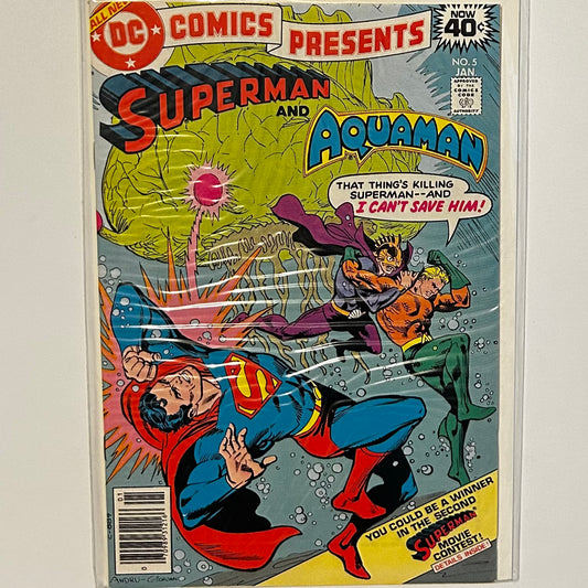 Dc Comics Presents #5 Newsstand
