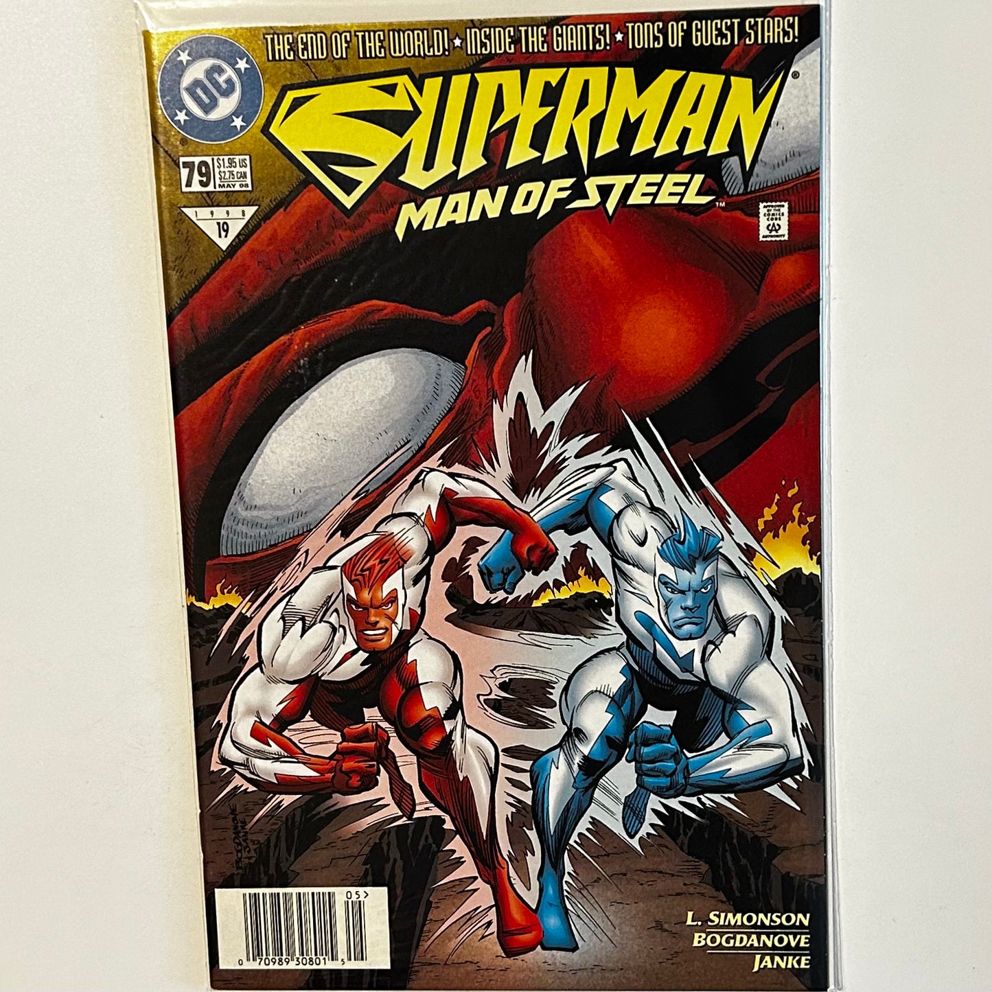 Superman Man of Steel #79 Newsstand