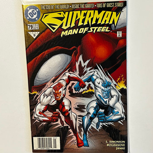 Superman Man of Steel #79 Newsstand