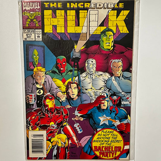 The Incredible Hulk #417 Newsstand