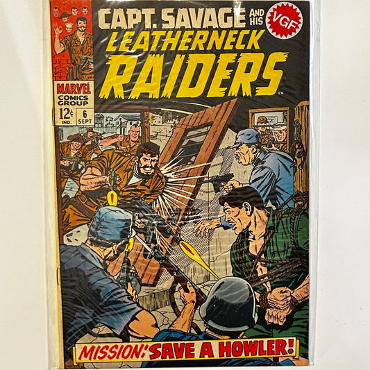 Captain Savage and his Leatherneck Raiders #6