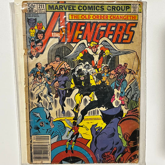 Avengers #211 Newsstand