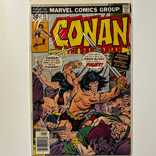 Conan the Barbarian #70 Newsstand