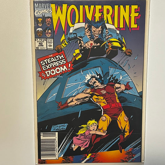 Wolverine #40 Newsstand
