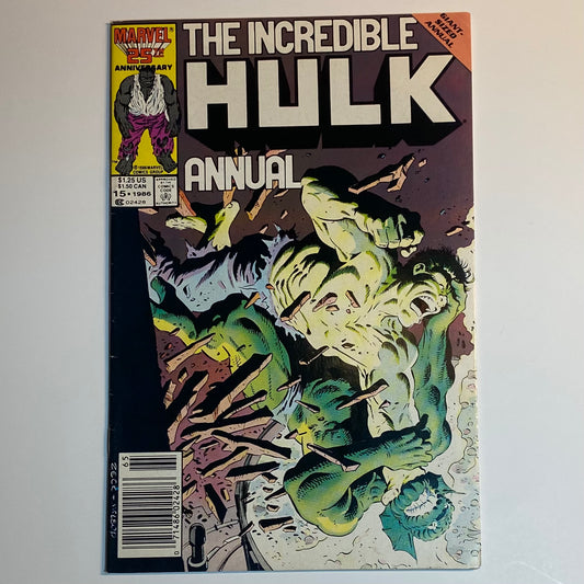 Hulk Annual #15 newsstand