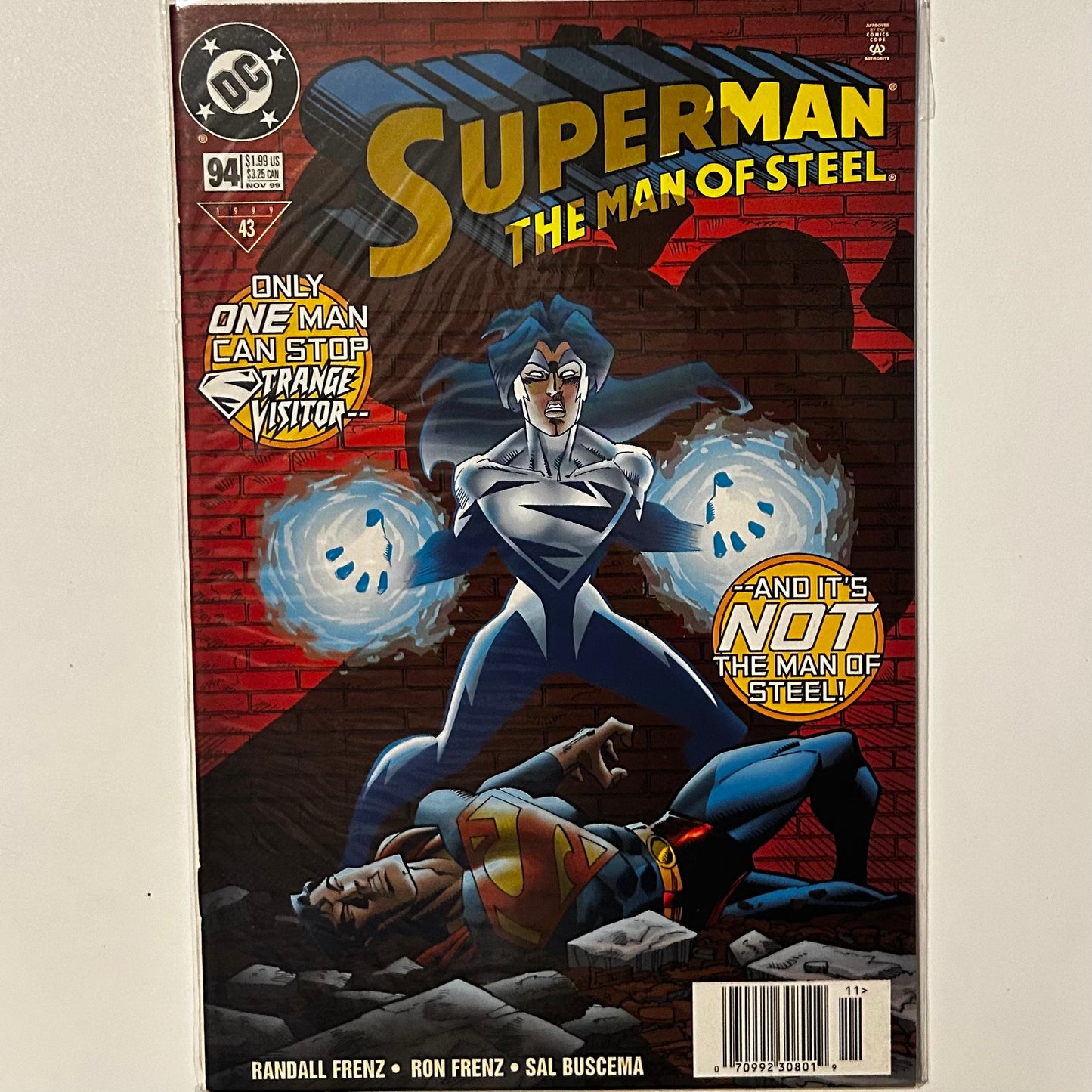 Superman Man of Steel #94 Newsstand