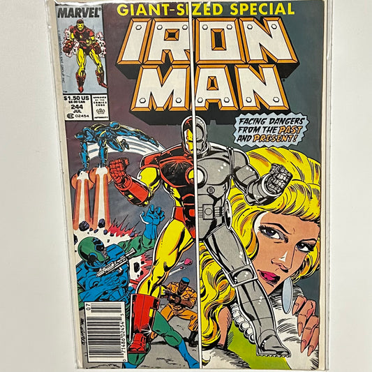 Iron Man #244 Newsstand