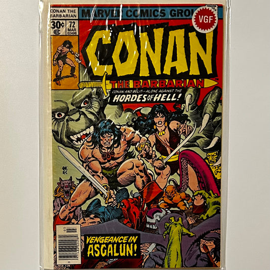 Conan the Barbarian #72 Newsstand