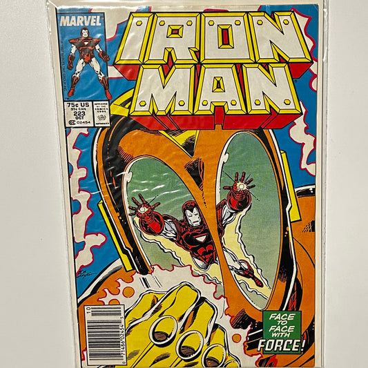 Iron Man #223 Newsstand