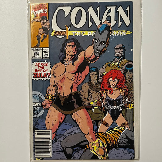 Conan the Barbarian #248 Newsstand