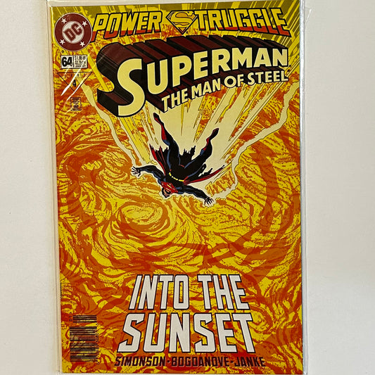 Superman Man of Steel #64 Newsstand