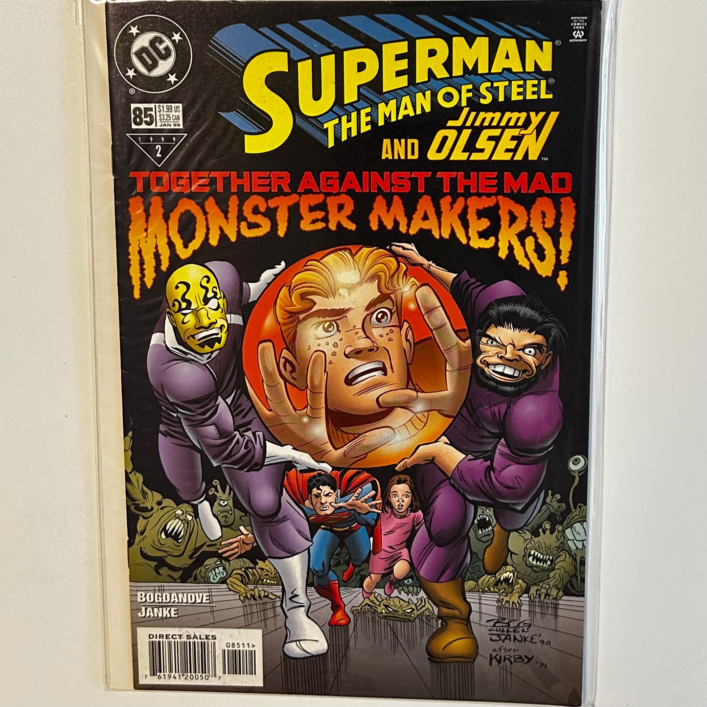 Superman Man of Steel #85