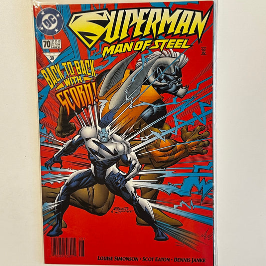 Superman Man of Steel #70 Newsstand