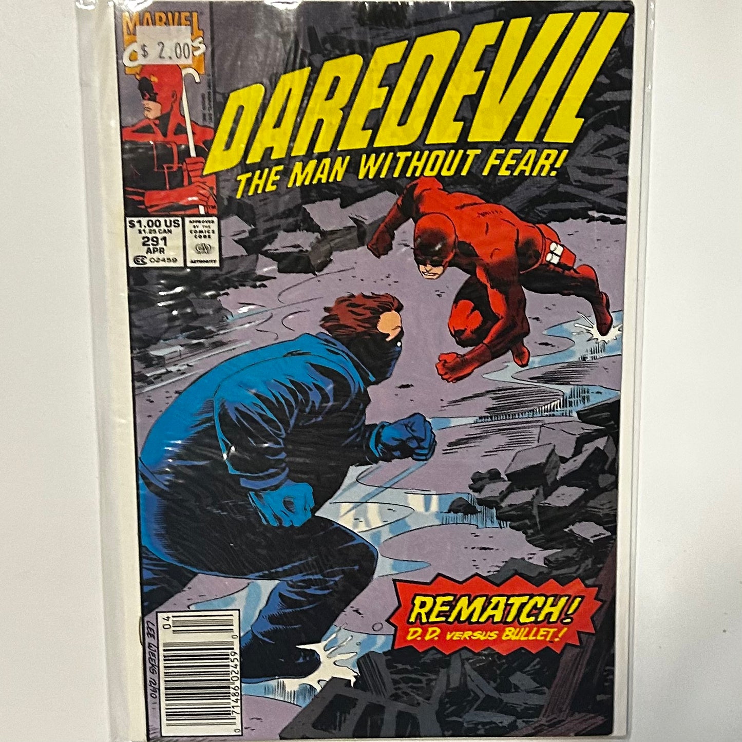 Daredevil #291 Newsstand