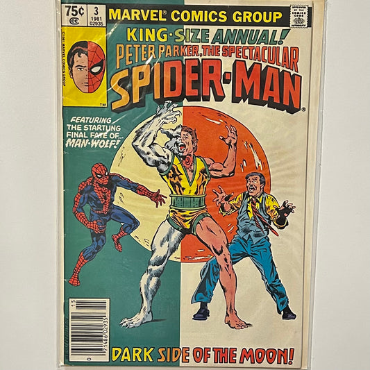 The Spectacular Spider-Man #3 Annual Newsstand