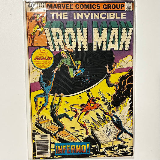 Iron Man #137 Newsstand