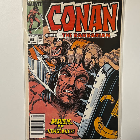Conan the Barbarian #222 Newsstand