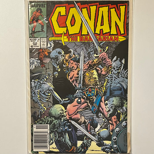 Conan the Barbarian #200 Newsstand