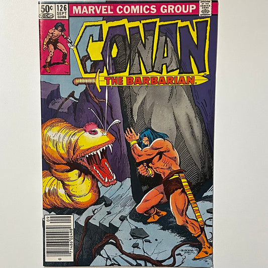 Conan the Barbarian #126 Newsstand