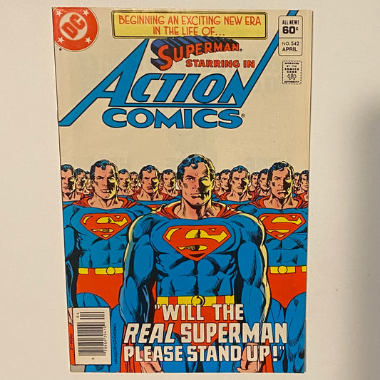 Action Comics #542 Newsstand