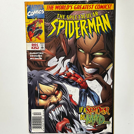 The Spectacular Spider-Man #252 Newsstand