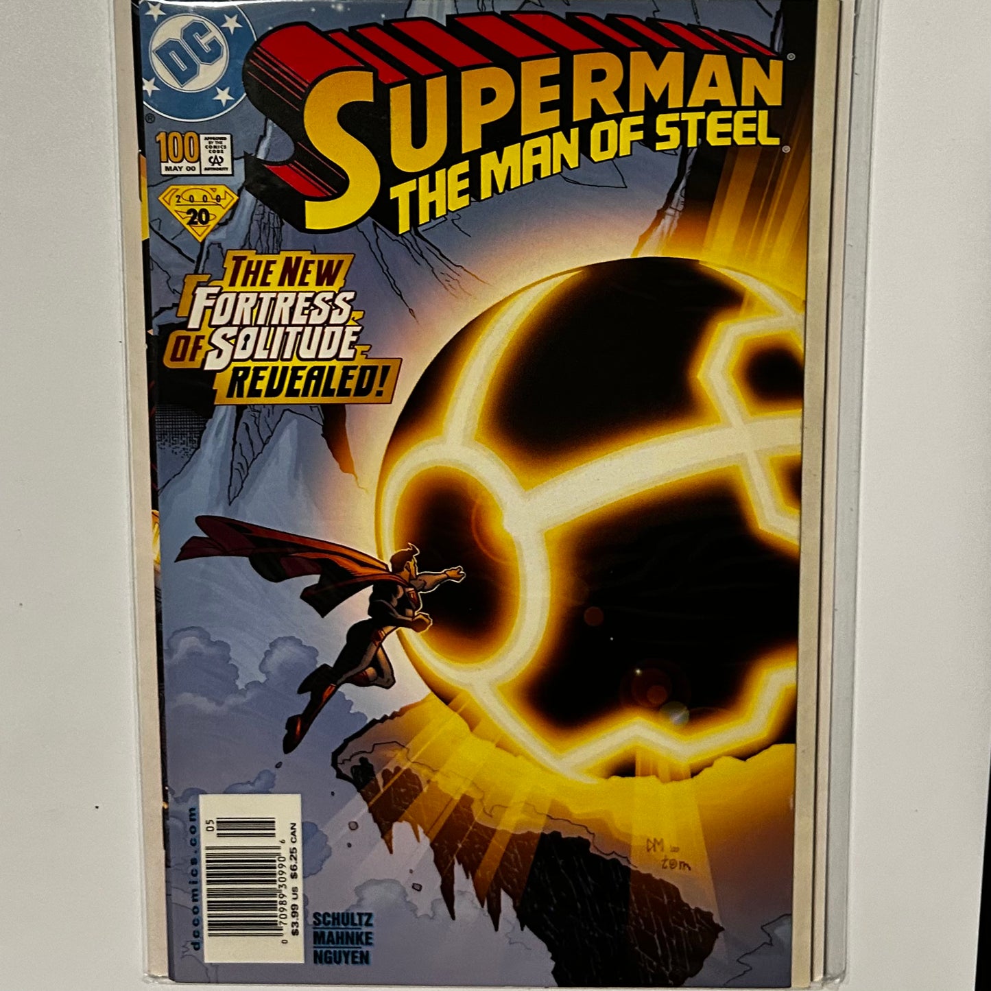 Superman Man of Steel #100 Newsstand