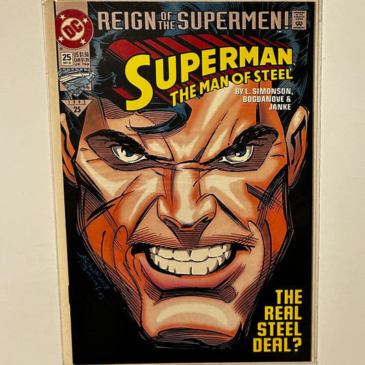 Superman Man of Steel #25