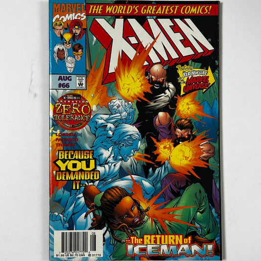 X-Men #66 Newsstand