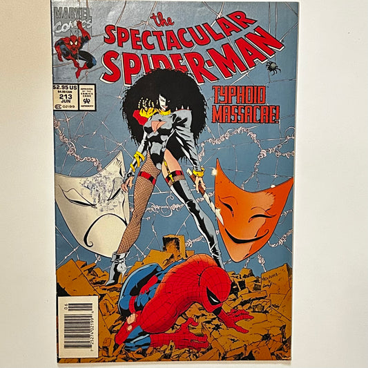 The Spectacular Spider-Man #213 Newsstand