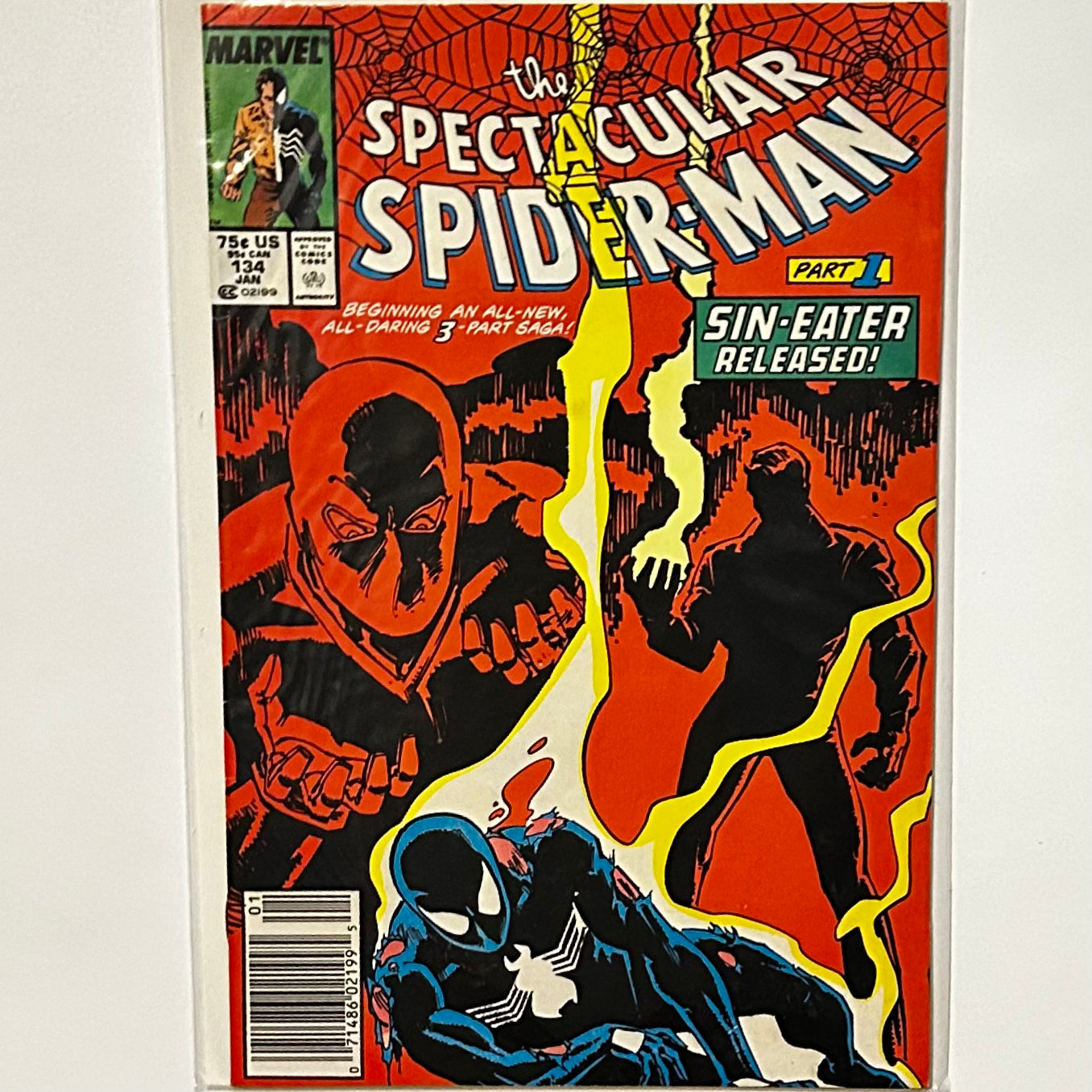 The Spectacular Spider-Man #134 Newsstand
